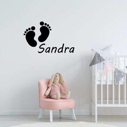 Babyvoetjes met naam Babyvoetjes met naam