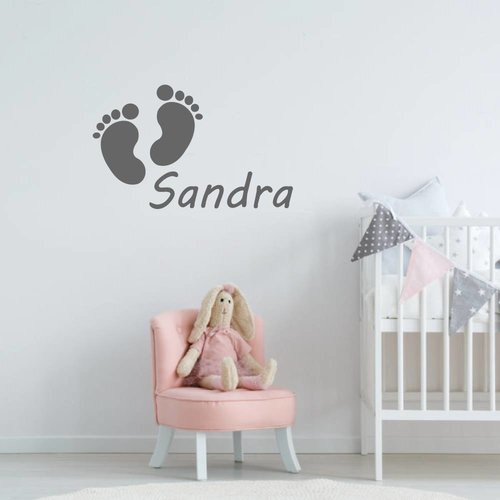 Babyvoetjes met naam Babyvoetjes met naam
