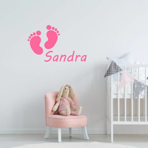 Babyvoetjes met naam Babyvoetjes met naam
