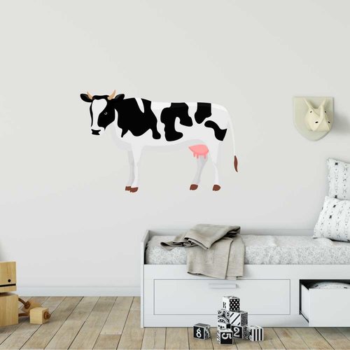Muursticker koe Muursticker koe