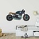 Muursticker Motor