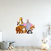 Muursticker familie dieren Muursticker familie dieren