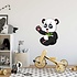 Muursticker pandabeer Muursticker pandabeer