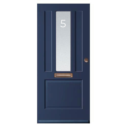 Raamfolie huisnummer Raamfolie huisnummer