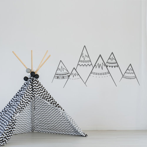 Muursticker Bergen Muursticker Bergen