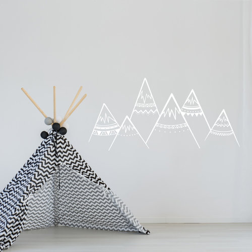 Muursticker Bergen Muursticker Bergen