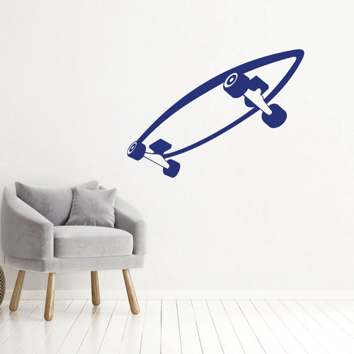 Muursticker Skateboard Muursticker Skateboard