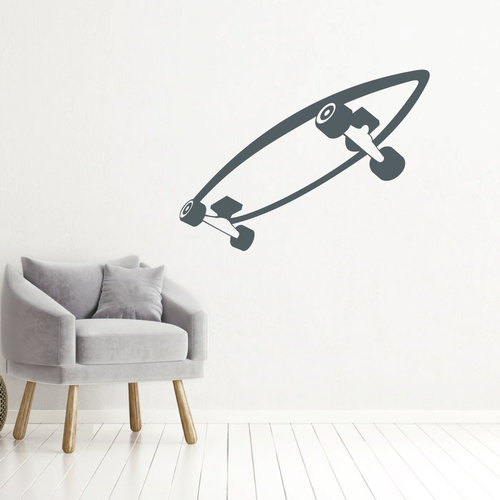 Muursticker Skateboard Muursticker Skateboard