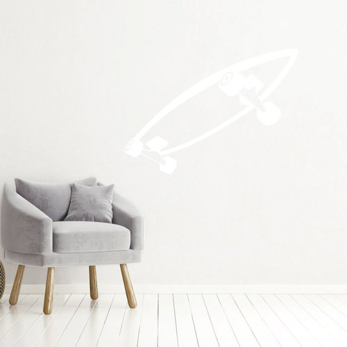 Muursticker Skateboard Muursticker Skateboard