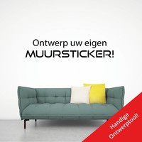 Eigen ontwerp Muurstickers
