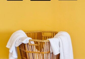 Wasruimte muurstickers