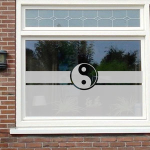 Raamfolie Yin Yang Raamfolie Yin Yang