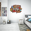 Muursticker graffiti met naam Muursticker graffiti met naam
