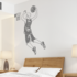 Muursticker Basketbal Muursticker Basketbal