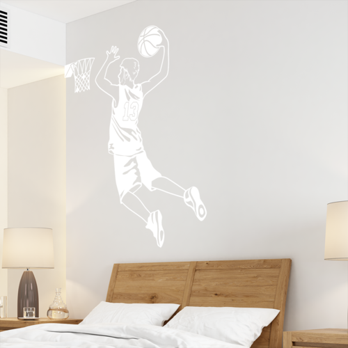 Muursticker Basketbal Muursticker Basketbal