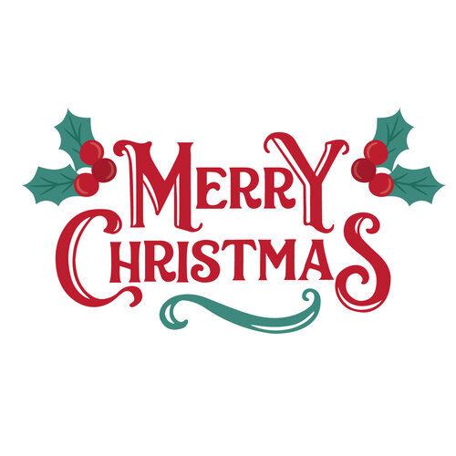 Kerst raamsticker merry christmas Kerst raamsticker merry christmas