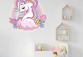 Muursticker Eenhoorn / Unicorn Muursticker Eenhoorn / Unicorn