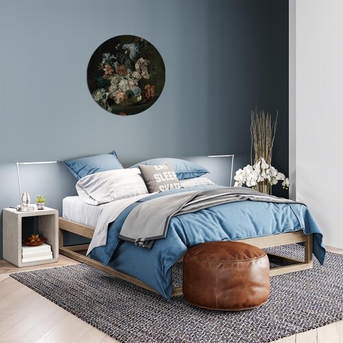 Muurcirkel Stilleven met bloemen Cornelia van der Mijn Muurcirkel Stilleven met bloemen Cornelia van der Mijn