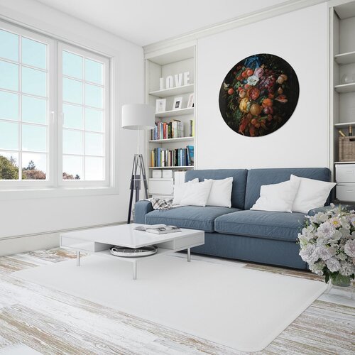 Muurcirkel Festoen van vruchten en bloemen, Jan-Davidsz. de Heem Muurcirkel Festoen van vruchten en bloemen, Jan-Davidsz. de Heem