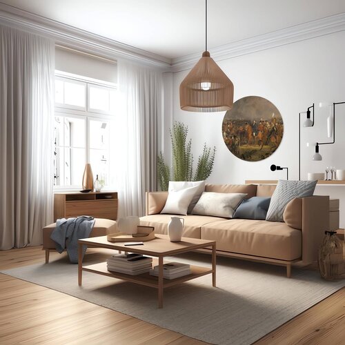 Muurcirkel De Slag bij Waterloo Muurcirkel De Slag bij Waterloo