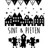 Herbruikbare sticker welkom Sinterklaas en Pieten Herbruikbare sticker welkom Sinterklaas en Pieten