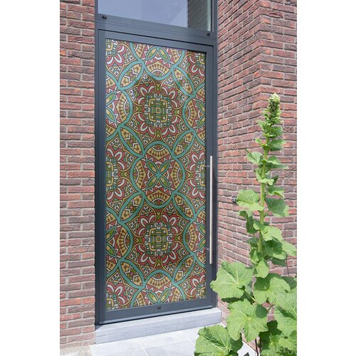 Statische raamfolie Glas in lood design 3 Statische raamfolie Glas in lood design 3