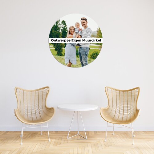 Muurcirkel eigen foto Muurcirkel eigen foto