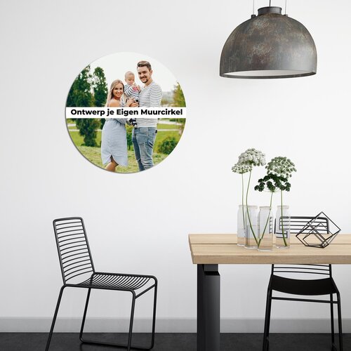 Muurcirkel eigen foto Muurcirkel eigen foto