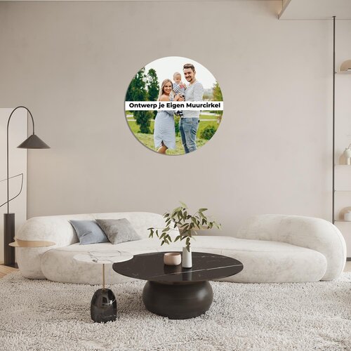 Muurcirkel eigen foto Muurcirkel eigen foto
