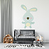 Muursticker konijn Muursticker konijn