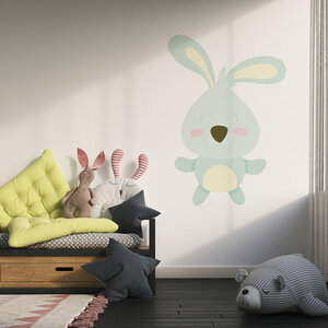 Muursticker konijn Muursticker konijn
