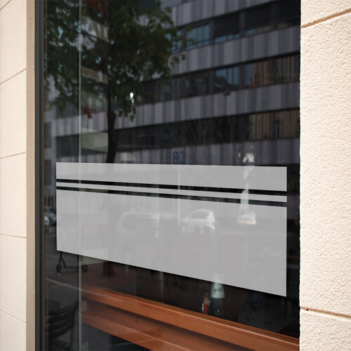 Raamfolie met strepen Raamfolie met strepen