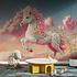 Behang Gelukkige unicorn Behang Gelukkige unicorn