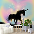 Behang Unicorn Noorderlicht Behang Unicorn Noorderlicht