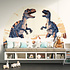 Behang Twee T-Rex Behang Twee T-Rex