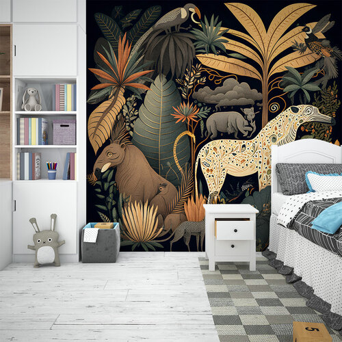 Jungle behang Jungle behang