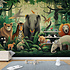 Behang Jungle Animals Behang Jungle Animals