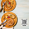 QR code sticker Menu