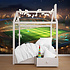 Behang Voetbalveld Behang Voetbalveld