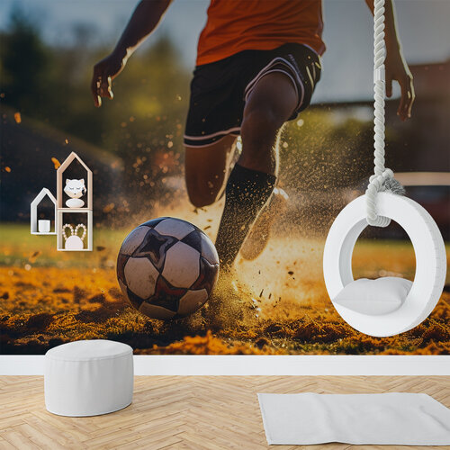 Behang Bal schieten Behang Bal schieten