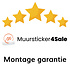 Montage garantie op Muursticker4sale producten Montage garantie op Muursticker4sale producten