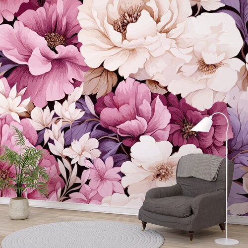 Behang The Love for Flowers Behang The Love for Flowers