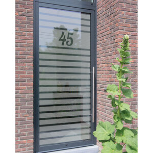 Strepen met huisnummer Strepen met huisnummer