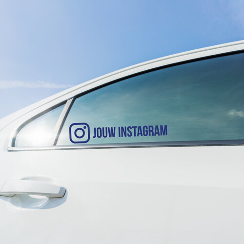 Personaliseerbare Instagram Sticker - Voeg je Instagram Naam Toe Personaliseerbare Instagram Sticker - Voeg je Instagram Naam Toe