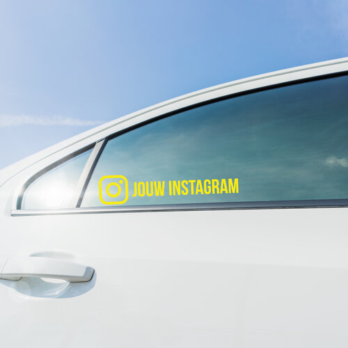 Personaliseerbare Instagram Sticker - Voeg je Instagram Naam Toe Personaliseerbare Instagram Sticker - Voeg je Instagram Naam Toe