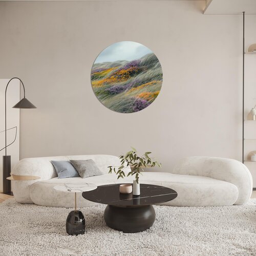 Muurcirkel Prachtige planten in hun natuurlijke omgeving Muurcirkel Prachtige planten in hun natuurlijke omgeving