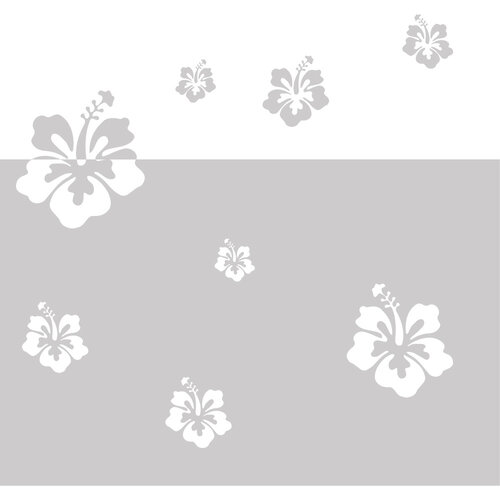 Raamfolie Bloemen op het raam Raamfolie Bloemen op het raam