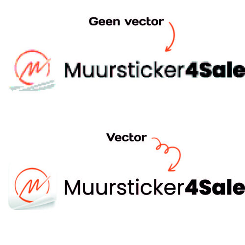Logo omzetten naar vector