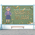 Spandoek Zet de rollator maar alvast klaar Sarah is 50 jaar