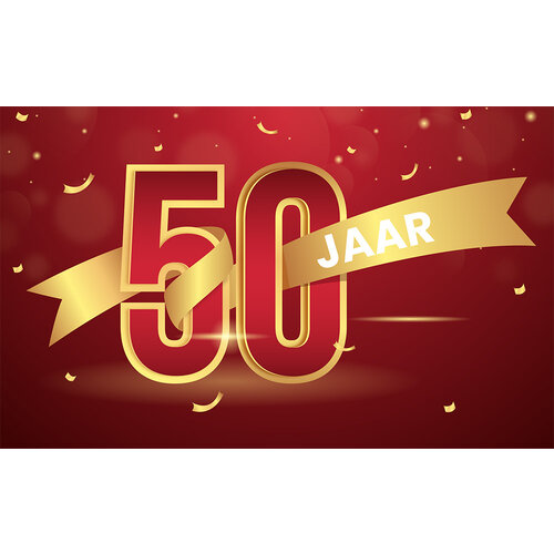 Spandoek 50 jaar Spandoek 50 jaar